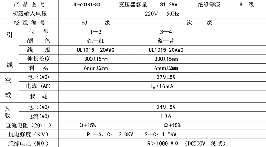 技術參數(shù)